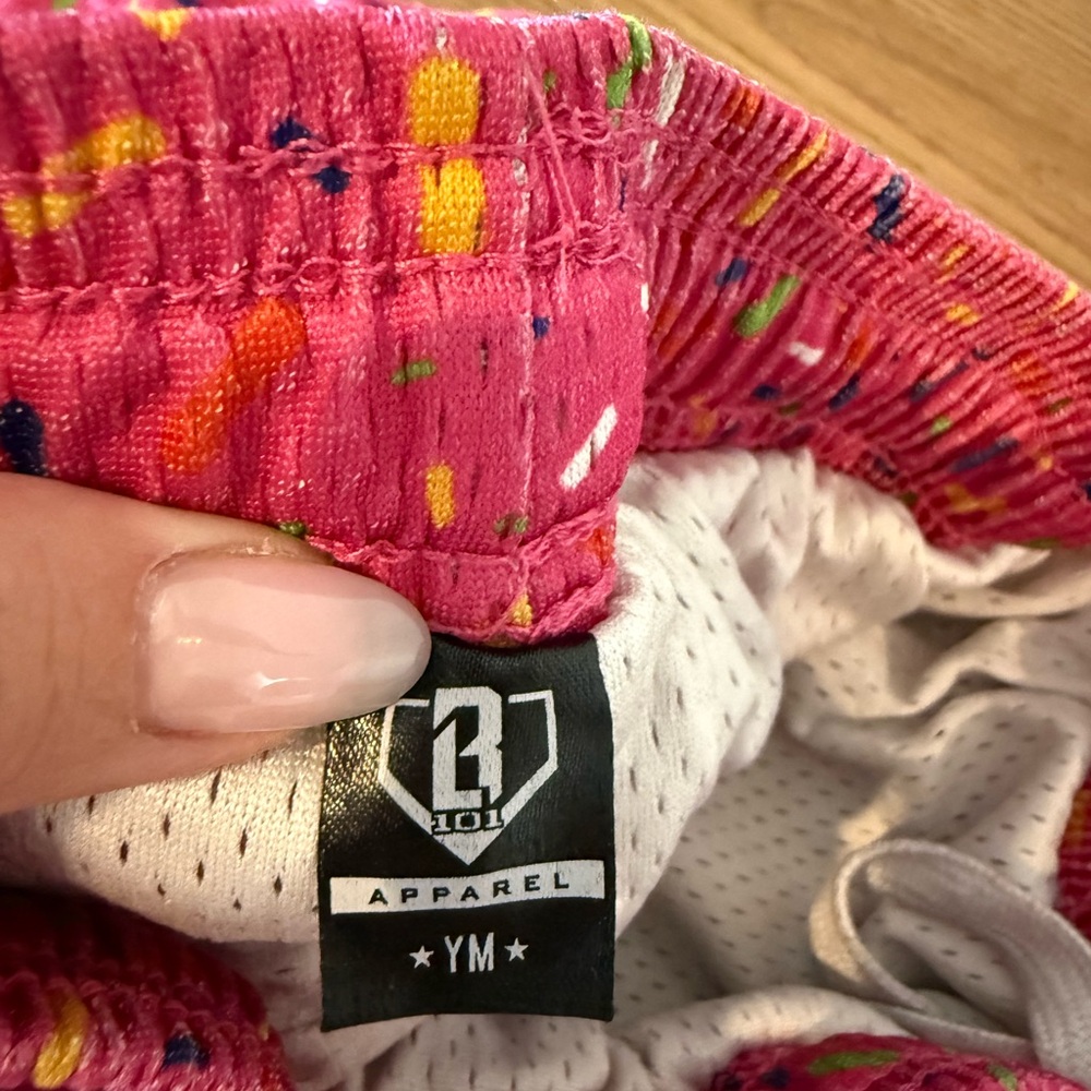 Colorful Sprinkle Kids Shorts - Picture 6 of 7